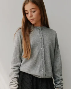 SKYLARSY CARDIGAN - Grey mel