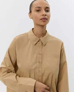 SOLENESW SHIRT - Camel