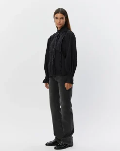 STOCKHOLMSW JEANS - Washed black