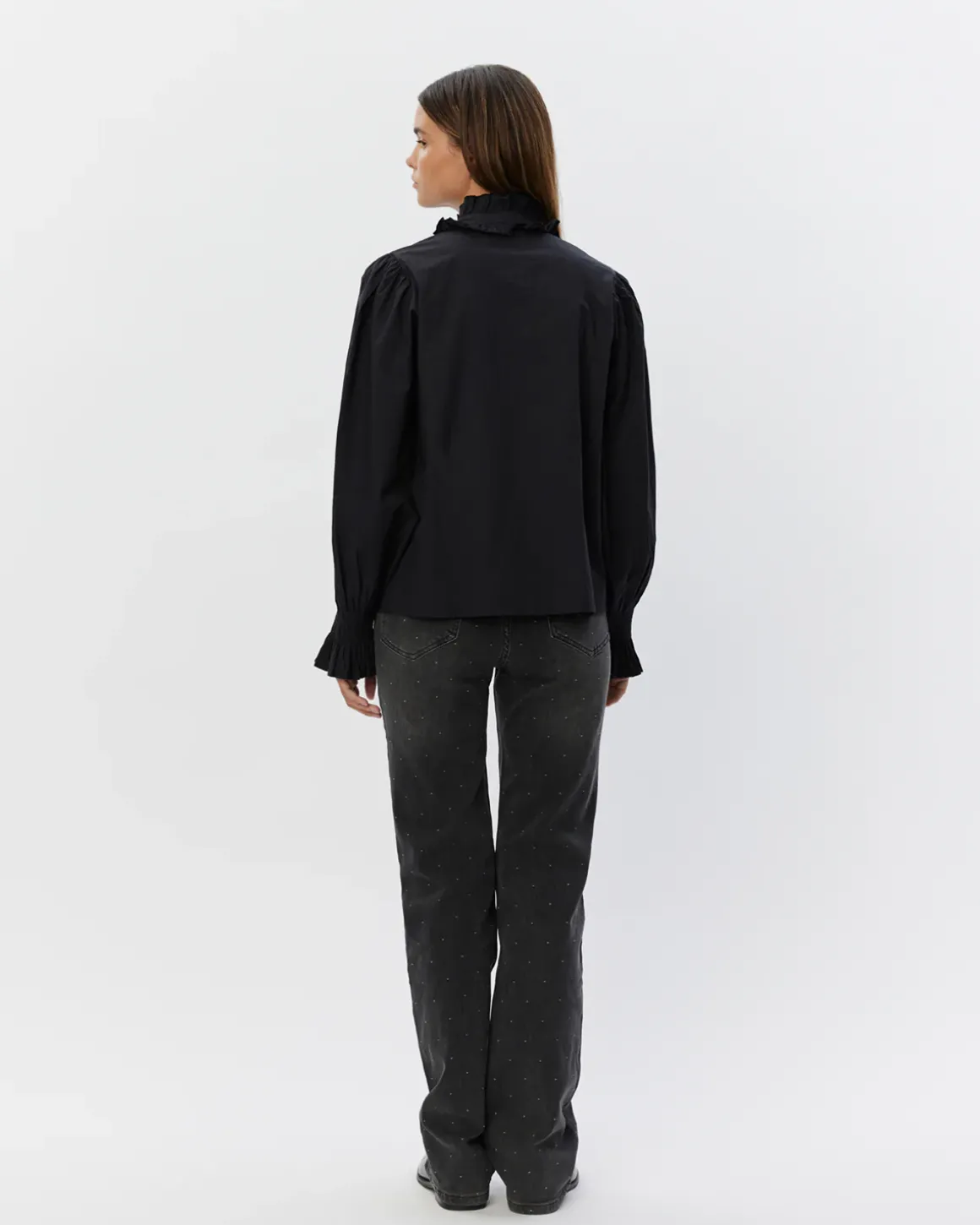 STOCKHOLMSW JEANS - Washed black