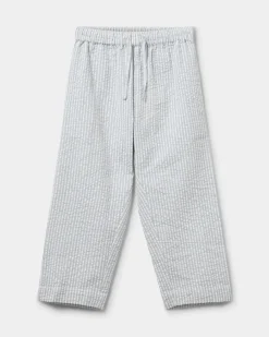 STORMSK TROUSERS - Antique White w Blue