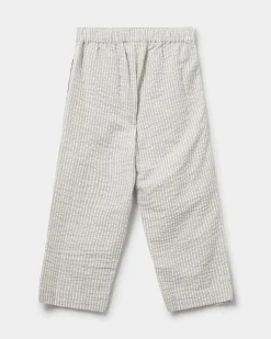 STORMSK TROUSERS - Antique White w Beige