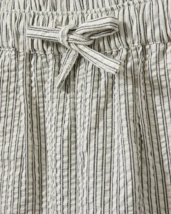 STORMSK TROUSERS - Antique White w Black