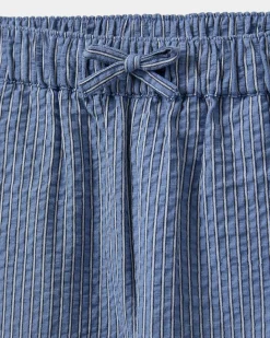 STORMSK TROUSERS - Blue-Black w Antique White