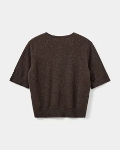 SUNASW CARDIGAN - Brown Fudge