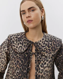 SVANASW JACKET - Leopard