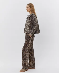 SVANASW JACKET - Leopard