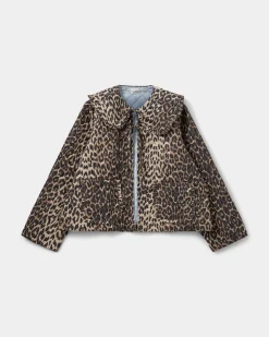 SVANASW JACKET - Leopard