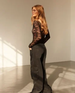 THERASW BODYSTOCKING - Black