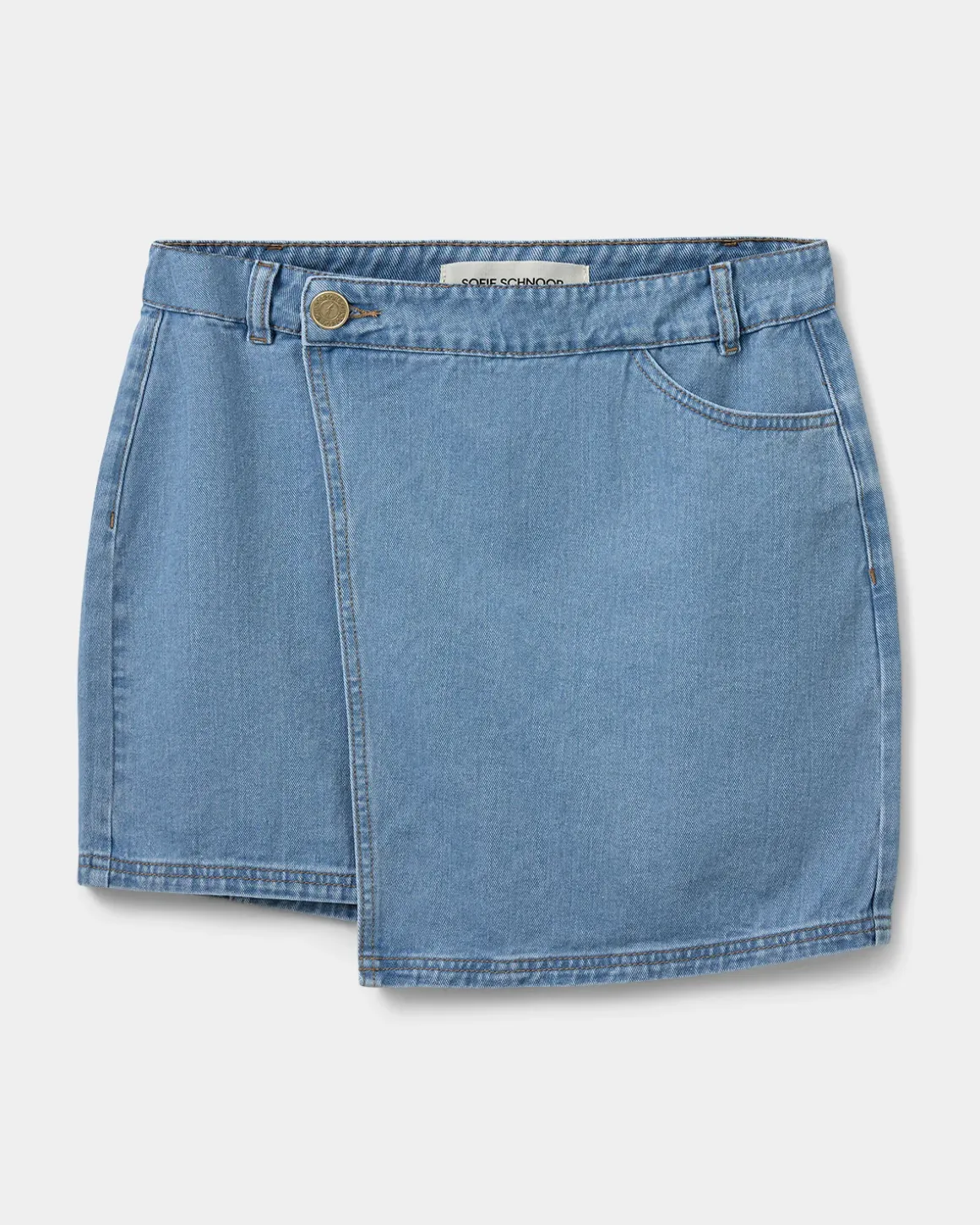 THINASW SKIRT - Denim blue