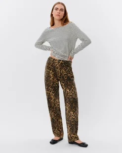 TOKYOSW JEANS - Leopard