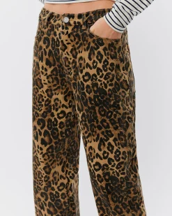 TOKYOSW JEANS - Leopard