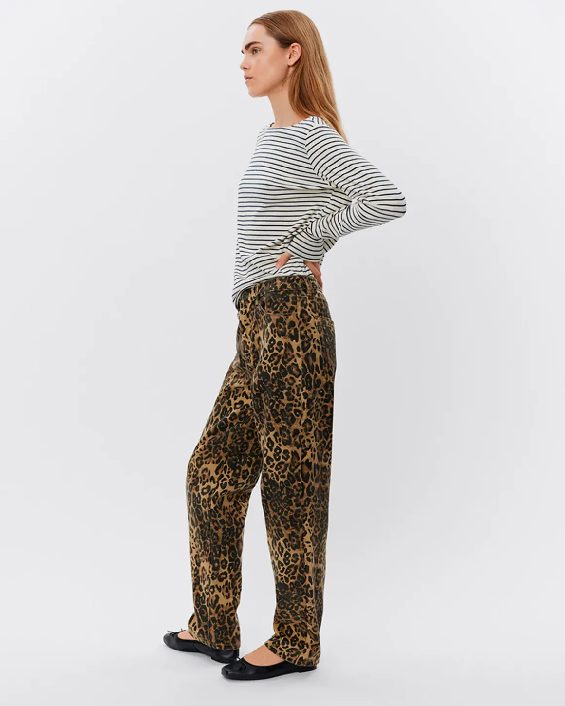 TOKYOSW JEANS - Leopard