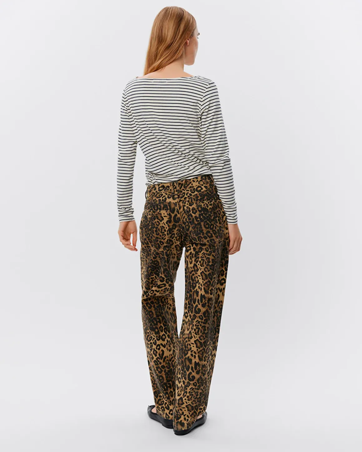 TOKYOSW JEANS - Leopard