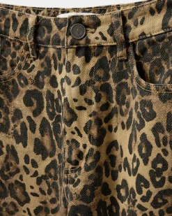 TOKYOSW JEANS - Leopard