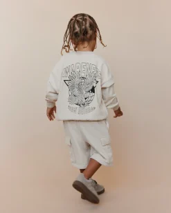 TUISSK SWEATSHIRT - Beige Melange