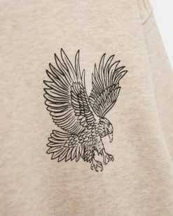 TUISSK SWEATSHIRT - Beige Melange