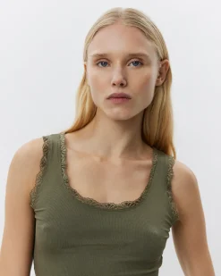 ULRIKKESW TOP - Army Green