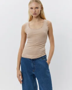 ULRIKKESW TOP - Beige