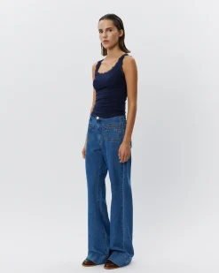 ULRIKKESW TOP - Navy