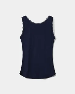 ULRIKKESW TOP - Navy