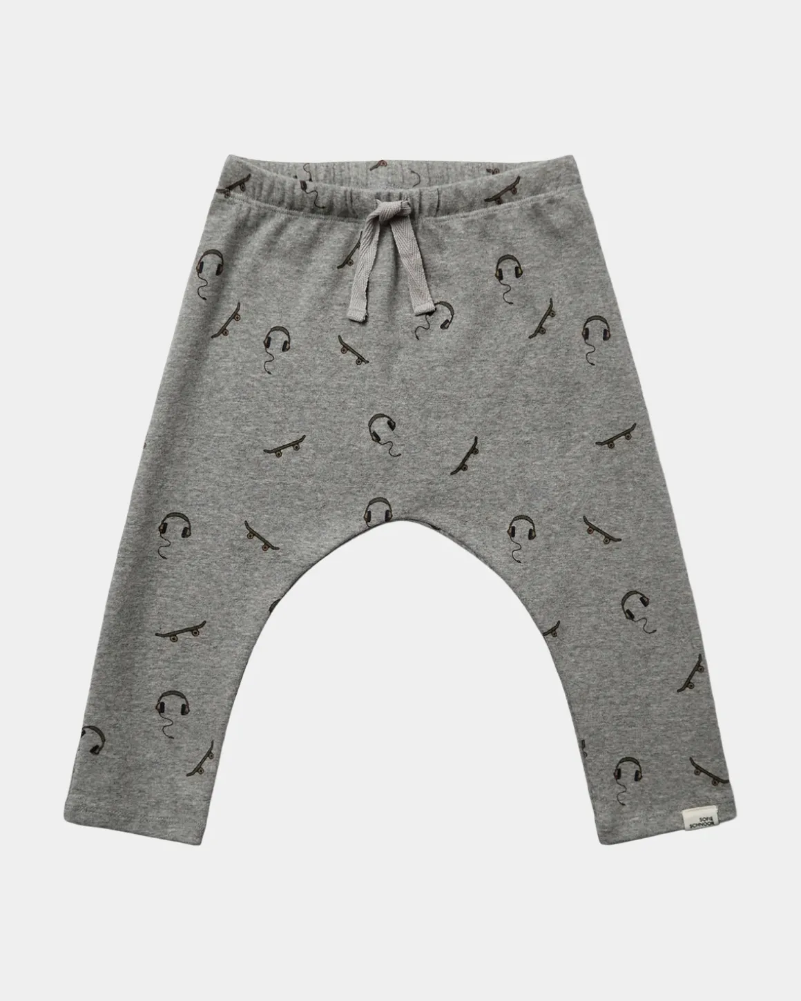 VALDEMARSB TROUSERS - Grey melange