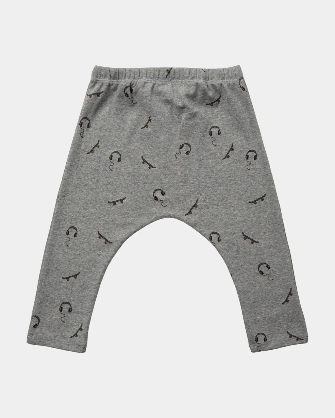 VALDEMARSB TROUSERS - Grey melange