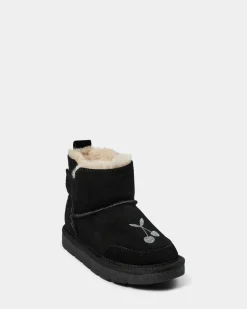 VALESK TEDDY BOOT - Black