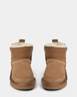 VALESK TEDDY BOOT - Tan