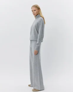 VELOSW TROUSERS - Grey melange