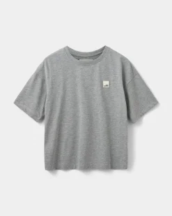 VERASW T-SHIRT - Grey melange