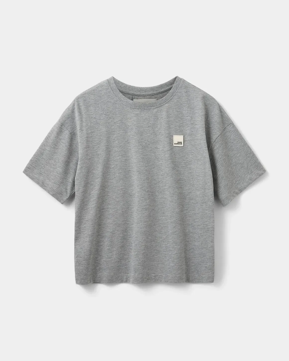 VERASW T-SHIRT - Grey melange
