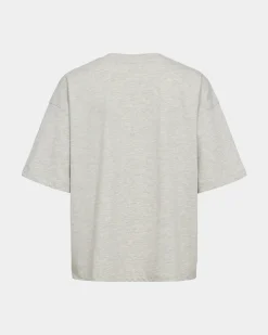 VERASW T-SHIRT - Grey melange