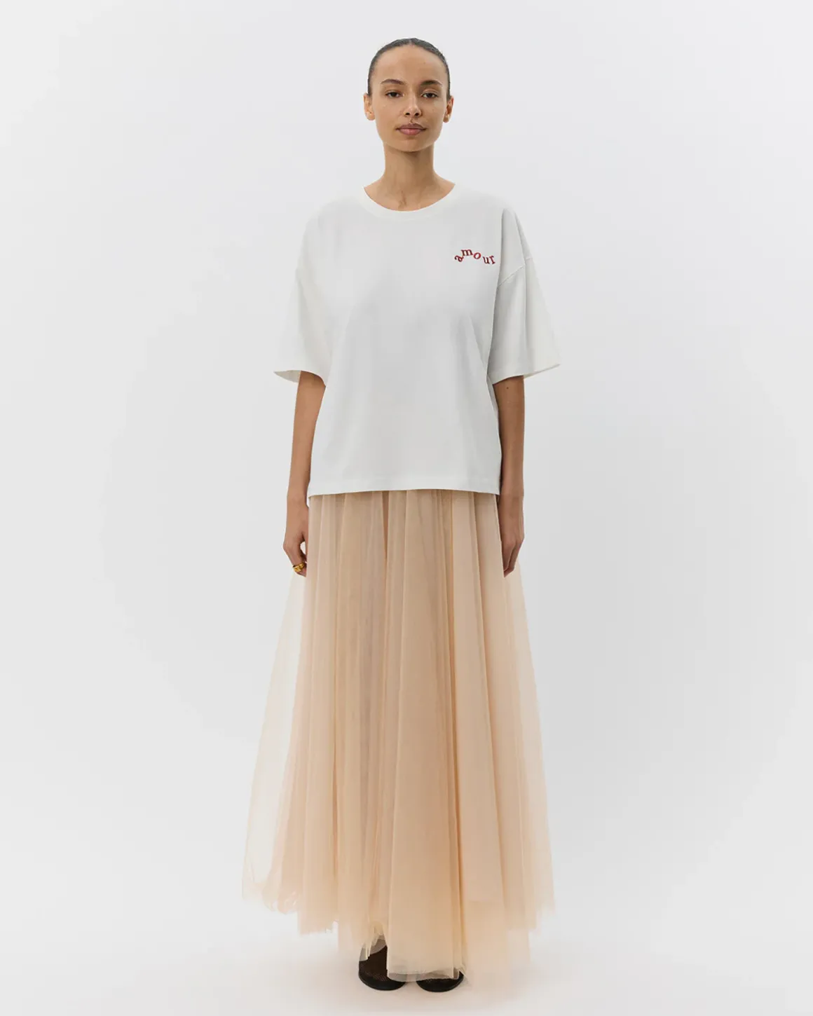 VERASW T-SHIRT - Snow white