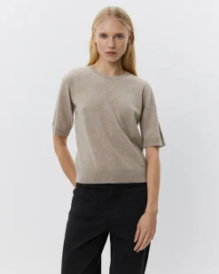 VIANASW KNIT - Brown melange