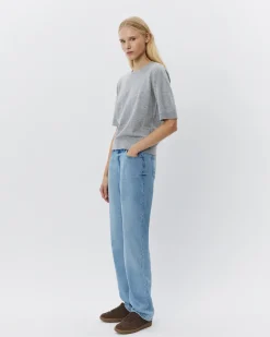 VIANASW KNIT - Grey melange