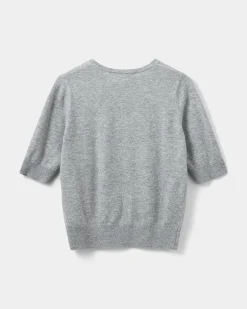 VIANASW KNIT - Grey melange