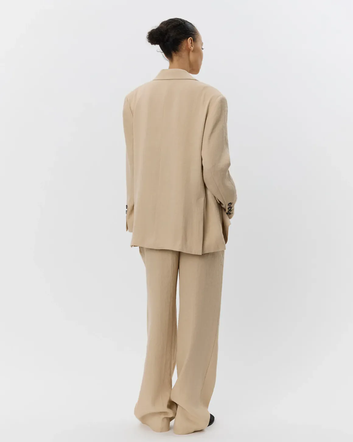 VICKISW TROUSERS - Nature