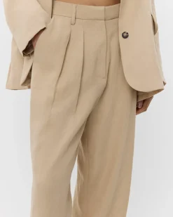 VICKISW TROUSERS - Nature