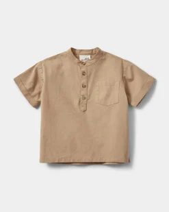 VIRGILSB SHIRT - Soft Brown