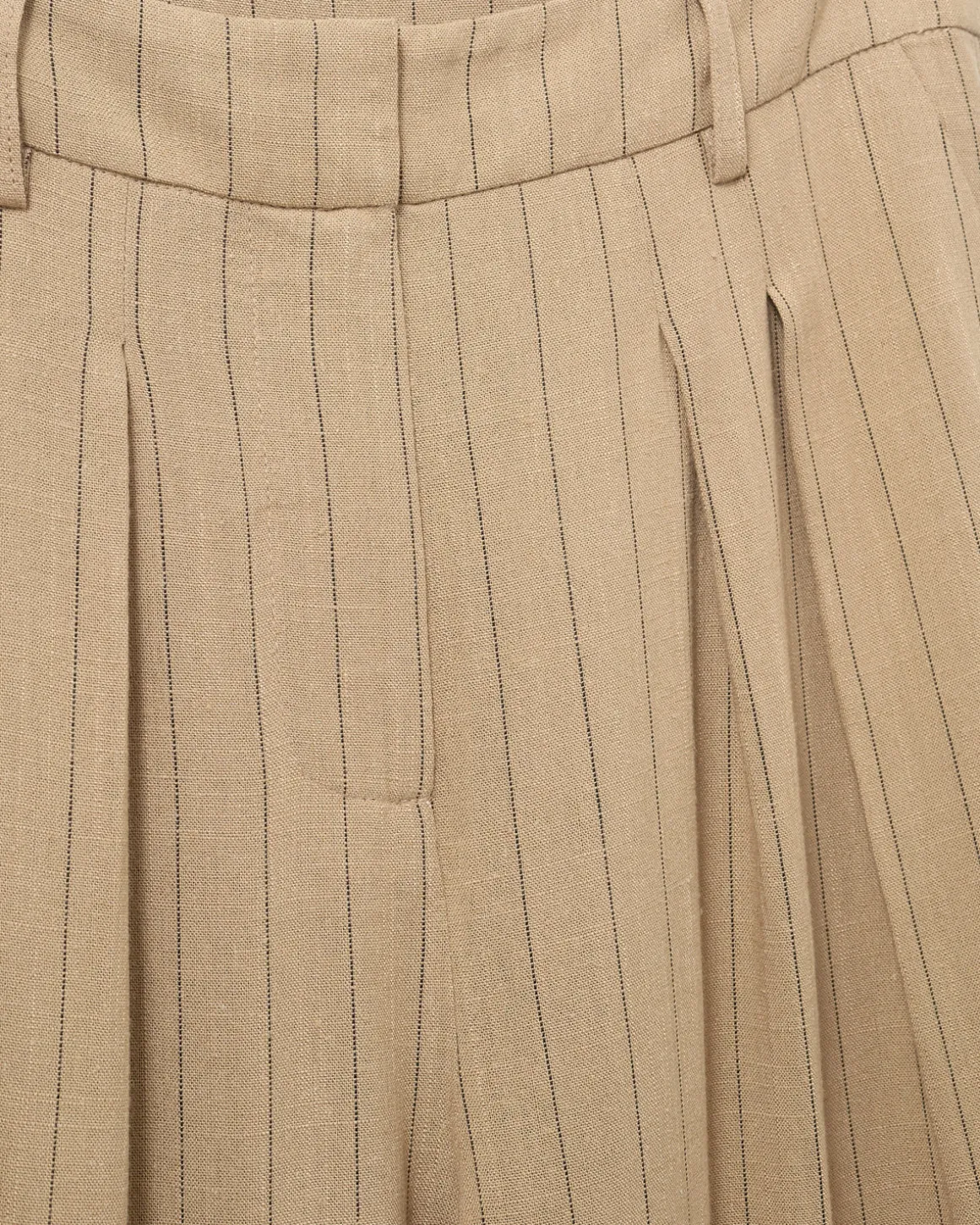 VIVASW TROUSERS - Light Brown Striped