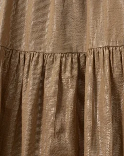VIVISY SKIRT - Mocha Brown