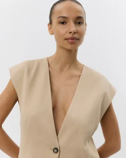 WALLISSW VEST - Nature