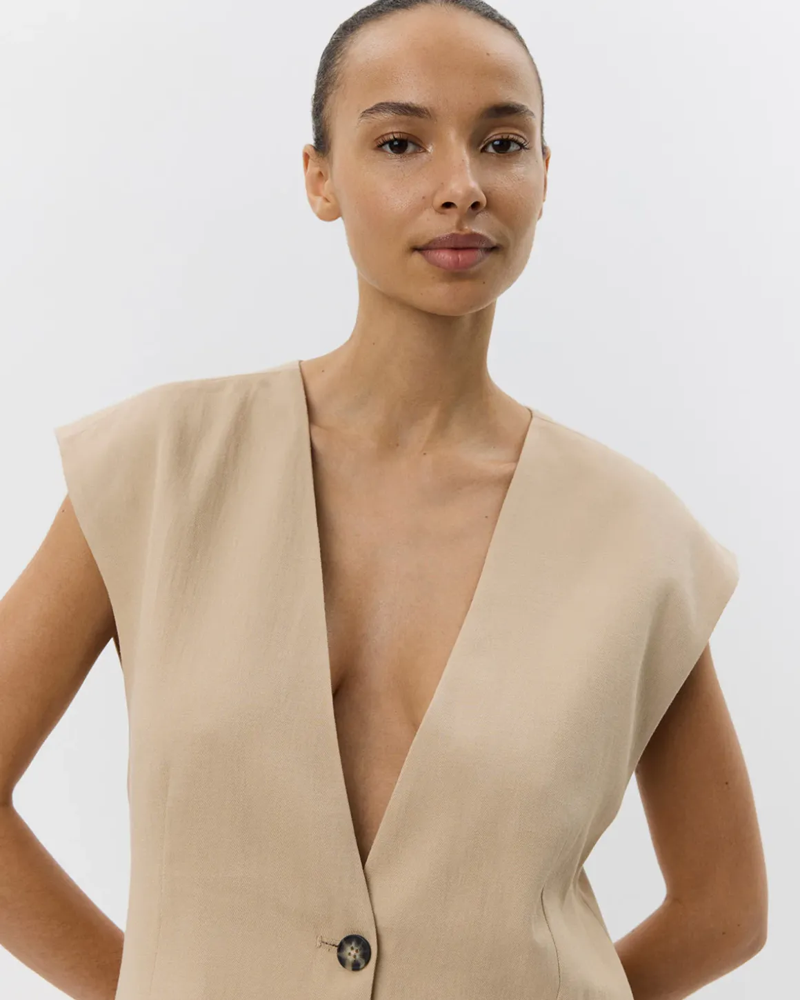 WALLISSW VEST - Nature