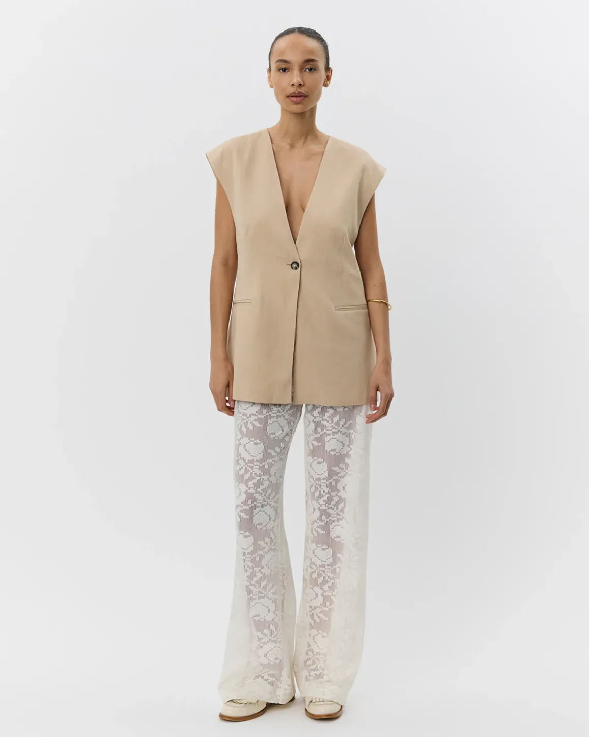 WALLISSW VEST - Nature