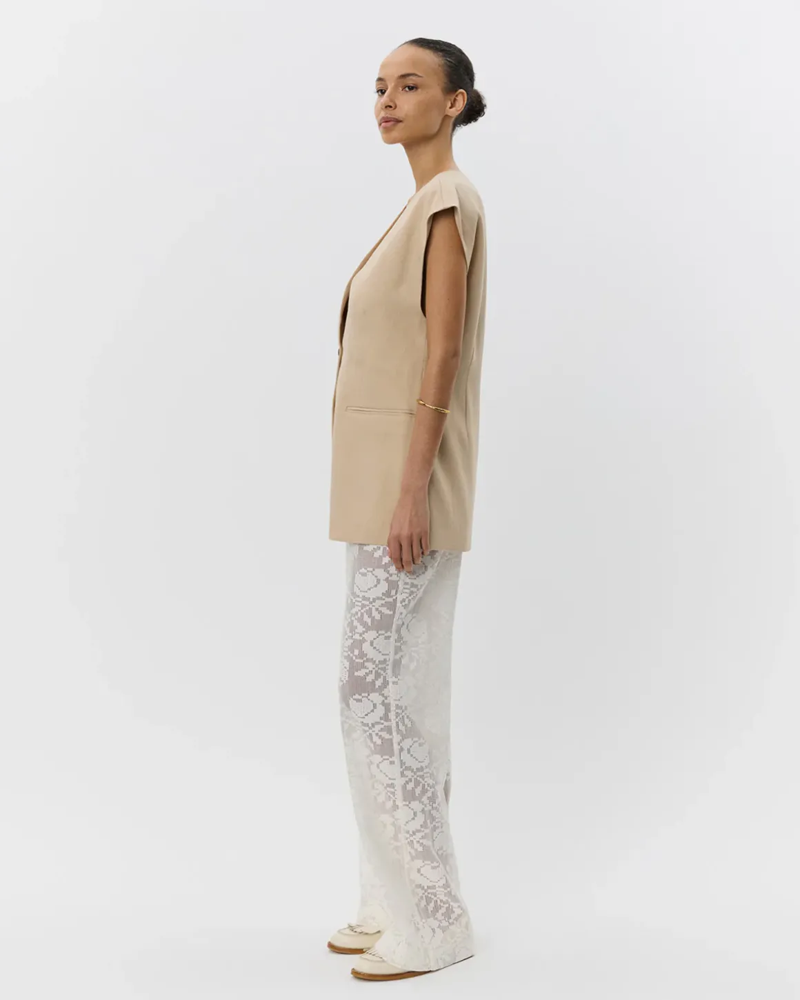 WALLISSW VEST - Nature