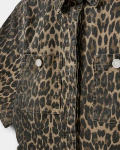 WILMASW JUMPSUIT - Light brown leopard