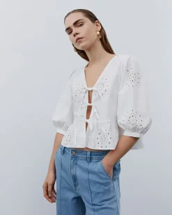 YasmineSW Shirt - Snow white