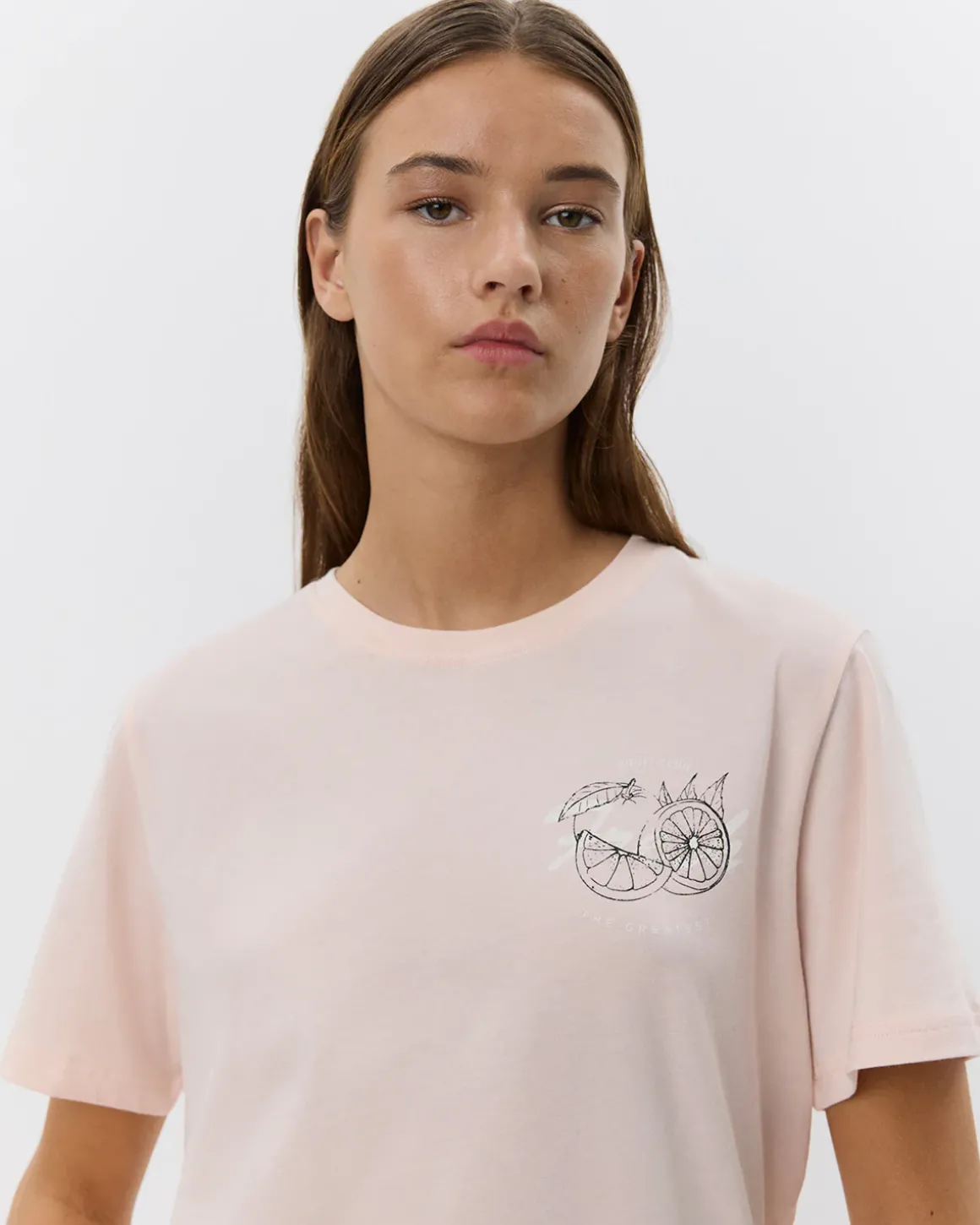 ZENASW T-SHIRT - Baby Pink
