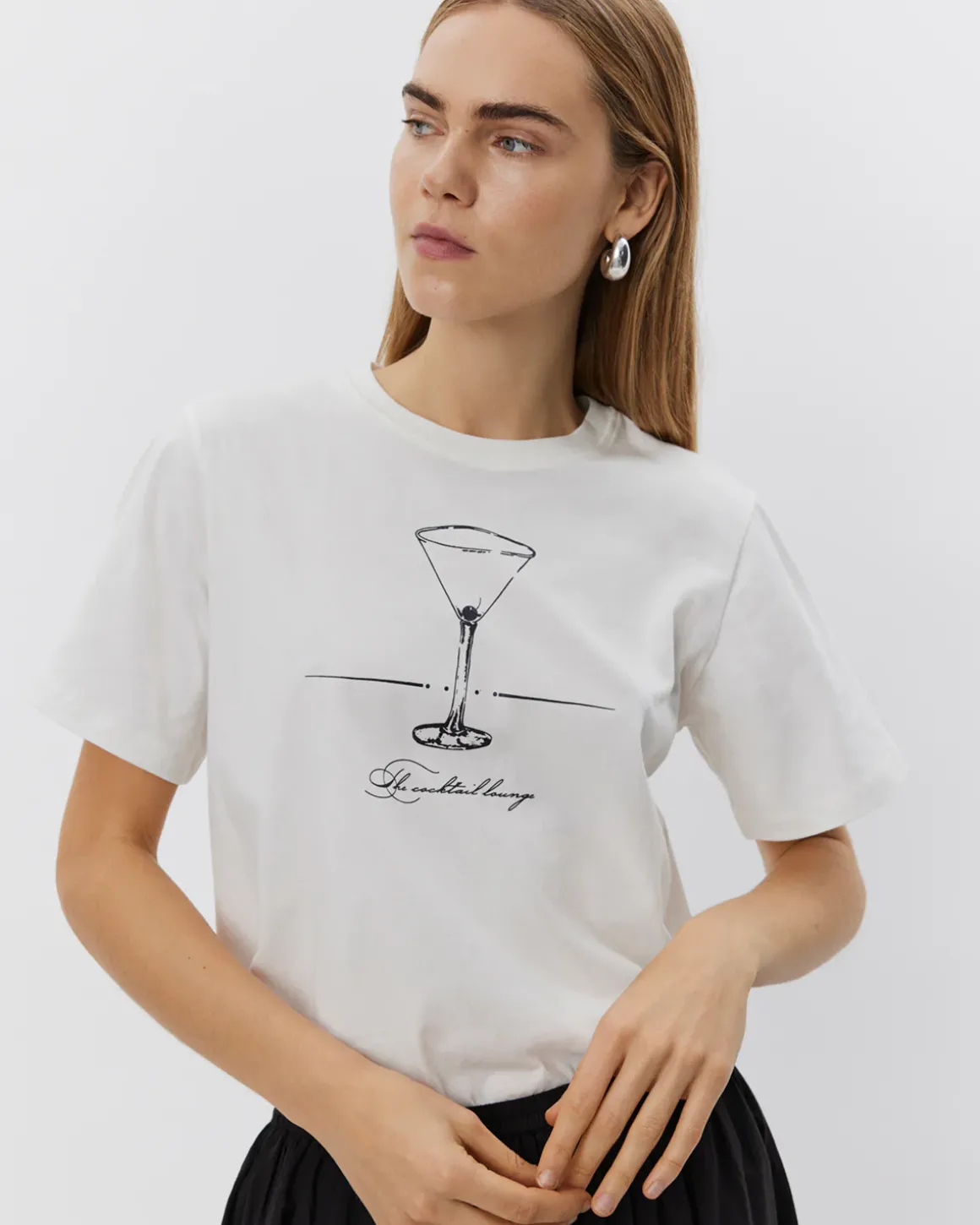 ZENASW T-SHIRT - Snow white